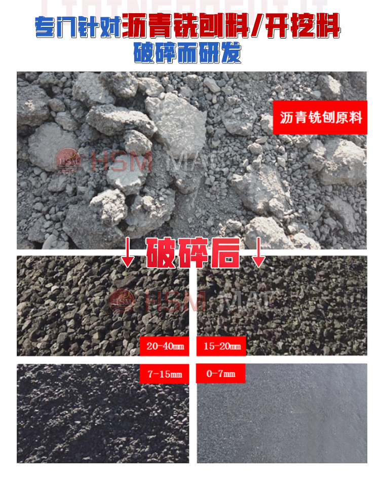 柔性齒輥破碎機 瀝青再生料破碎機 銑刨料破碎機 廢舊路面破碎機 
}